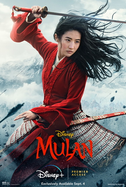 The photo cover of the live action Mulan (Photo courtesy of Disney).