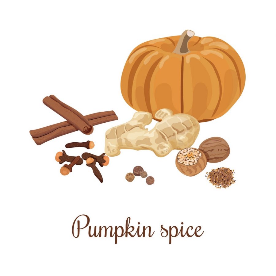 Pumpkin spice flavoring is plastered amongst everything, especially when its obvious,  