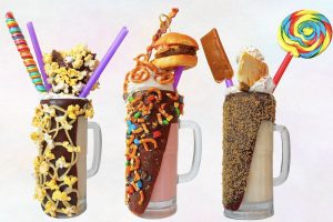 Sugar Factory is known for their gourmet, over-the-top milkshakes (Photo courtesy of Creative Commons). 

