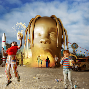 Travis Scott Concert Album Cover.