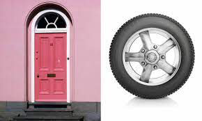 Doors and wheels are both found almost everywhere in the world.