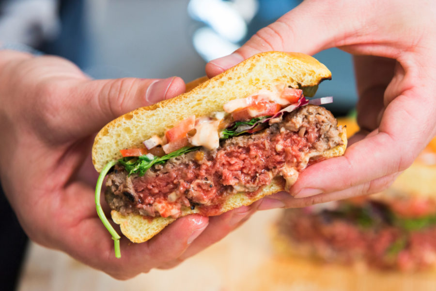 Leghemoglobin is injected into beef to make it more red. (Photo courtesy of Business Wire)