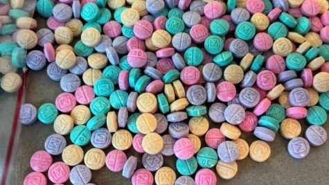 Rainbow fentanyl pills are being used to target children and teens. (Photo courtesy of CNN)