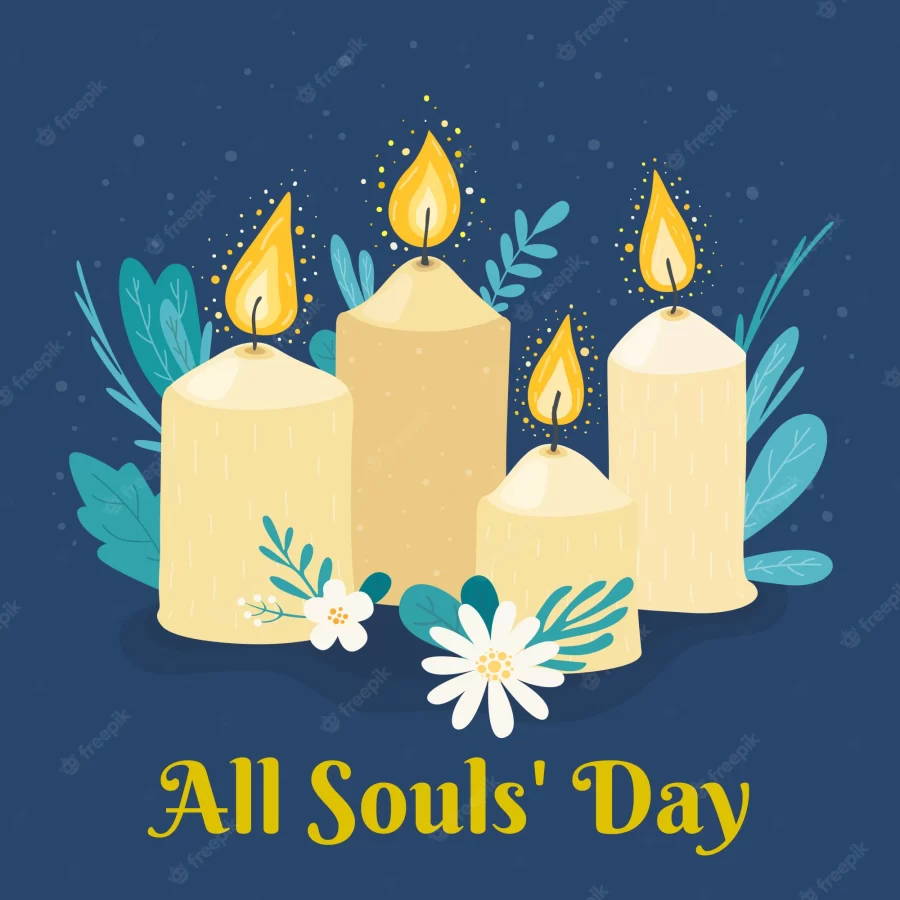 Many cultures use candles in their celebration of All Souls Day. (Photo courtesy of freepik.com)