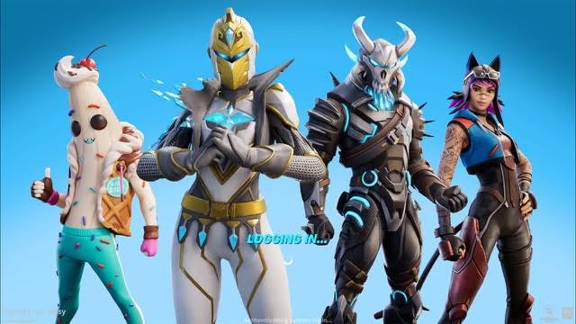 Featured Fortnite skins from the update. 