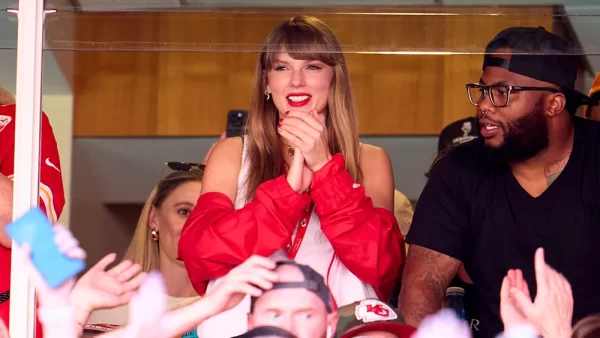 Swift attends her first Chiefs game on Sept. 24, 2023