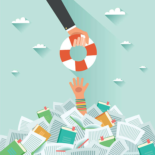 Sometimes, it can feel like we’re drowning in a sea of assignments. (Photo courtesy: Google Creative Commons).